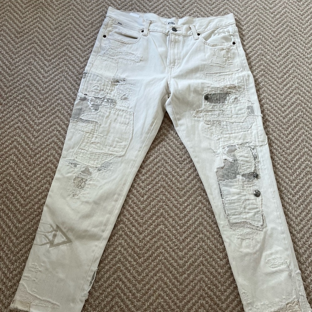 Polo by Ralph Lauren Astor Slim Boyfriend Jeans.